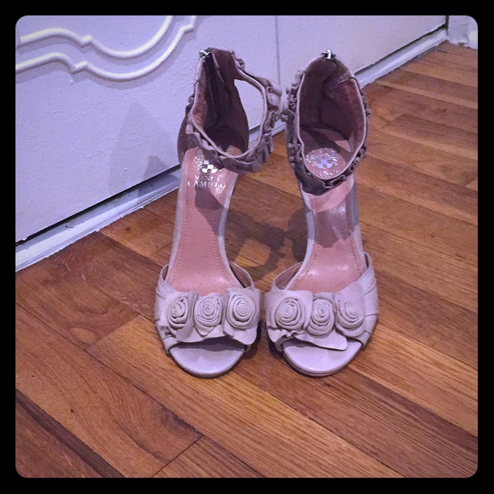Vince Camuto peep toe heels